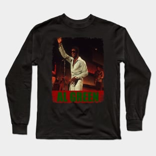 Al Green - NEW RETRO STYLE Long Sleeve T-Shirt